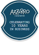 Celebrating 10 years in business - Azzurro
